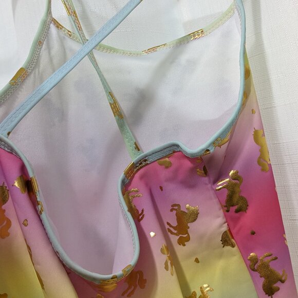 Young Heart  Swim One Piece   Size 10 Multi-Color - Picture 3 of 5